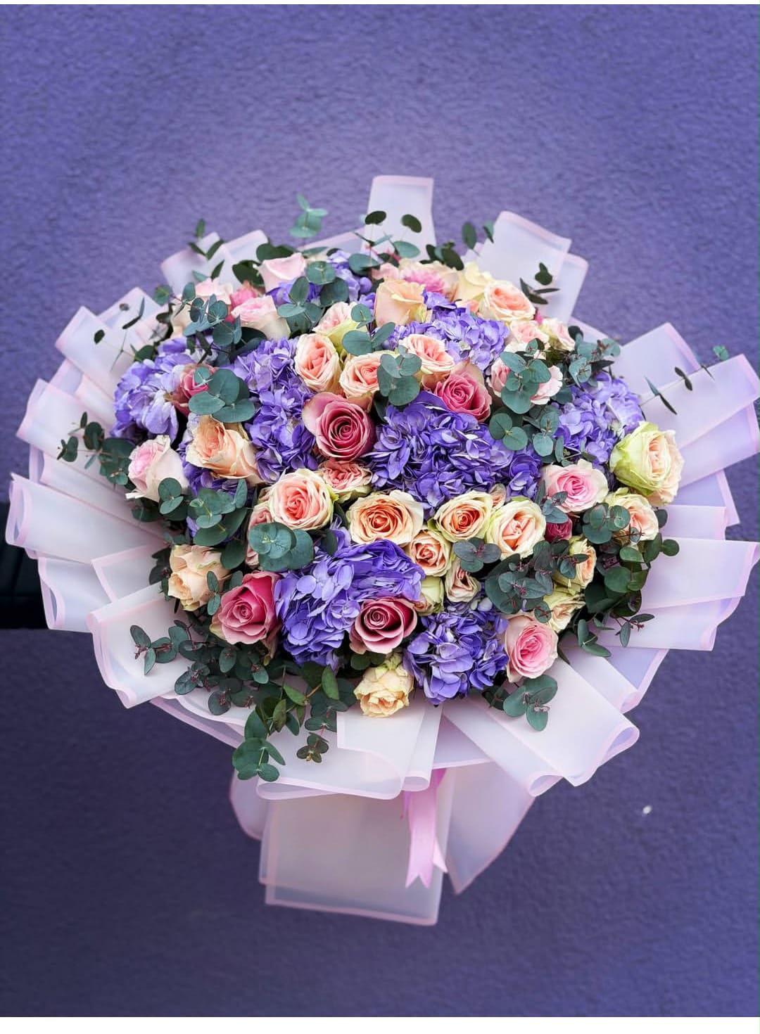 Premium Ortanca Buketi
